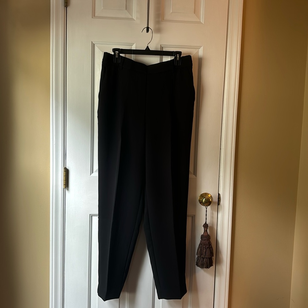 Loft black dress pants - size Large tall